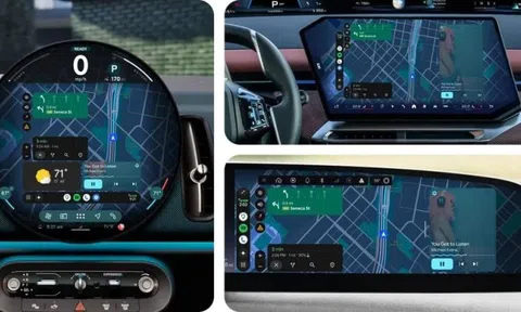 Giao diện mới của Android Auto trông thế nào?