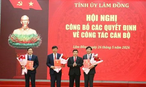 Lâm Đồng điều động, bổ nhiệm nhiều cán bộ lãnh đạo sở, ngành và địa phương