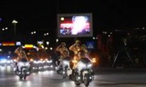 Mãn nhãn đêm khai mạc Hội thao Quân sự, võ thuật và thể thao Công an nhân dân năm 2026