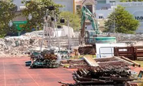 Đà Nẵng tháo dỡ sân Chi Lăng, khép lại ký ức một 'chảo lửa' bóng đá