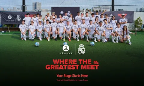 Roborock ra mắt dòng sản phẩm chủ lực mới và tổ chức sự kiện bóng đá "Where the Greatest Meet" hợp tác cùng Real Madrid