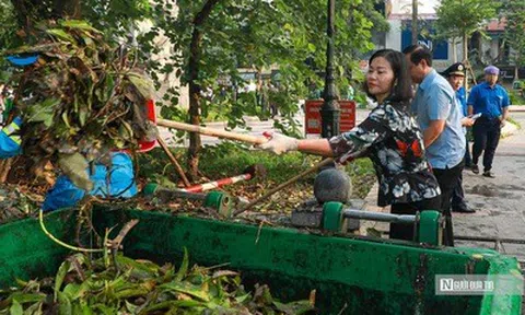 "Toàn dân chung tay bảo vệ môi trường, vì một Việt Nam xanh - sạch - đẹp"