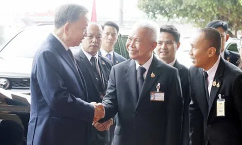 Tổng Bí thư, Chủ tịch nước Tô Lâm hội kiến Chủ tịch Quốc hội Thái Lan