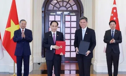 Việt Nam và Singapore ký kết hàng loạt văn kiện hợp tác
