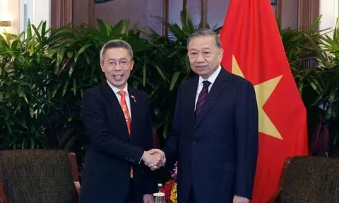 Tổng Bí thư, Chủ tịch nước tiếp lãnh đạo một số doanh nghiệp lớn của Singapore
