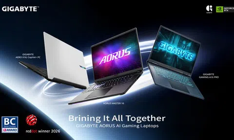 GIGABYTE ra mắt các mẫu laptop gaming AI đoạt giải thưởng, nâng cấp đột phá cho GiMATE tại COMPUTEX 2026