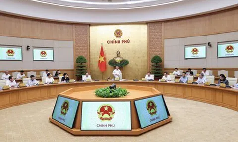Thủ tướng Lê Minh Hưng chủ trì phiên họp Chính phủ thường ký tháng 5
