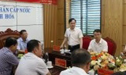 Thanh Hóa: Hội nghị thường niên Câu lạc bộ các Công ty Cấp nước Bắc Trung Bộ