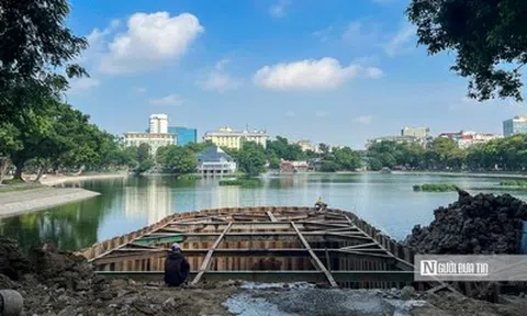 Cận cảnh các công viên ở Hà Nội đang được tu sửa, nâng cấp