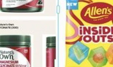 Thu hồi kẹo Allen's và thực phẩm chức năng Nature's Own do chứa dị vật, mảnh kính