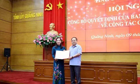 Phó Chủ tịch UBND tỉnh Quảng Ninh giữ chức Trưởng Ban Tuyên giáo và Dân vận Tỉnh uỷ