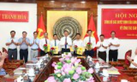 Thanh Hóa: Điều động, bổ nhiệm nhiều vị trí công tác mới