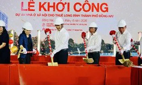 Khởi công xây dựng 1.000 căn hộ cho thuê đầu tiên ở TP Đồng Nai