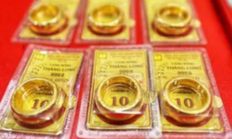 Giá vàng nhẫn trơn, vàng miếng chiều 13/6 tăng lên mức cao nhất tuần