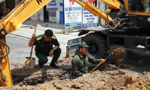 Quảng Ngãi: Bắt đầu đào rãnh thăm dò, tìm kiếm hài cốt liệt sĩ