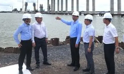 Phấn đấu thông xe cầu Đại Ngãi 1 sớm hơn 6 tháng