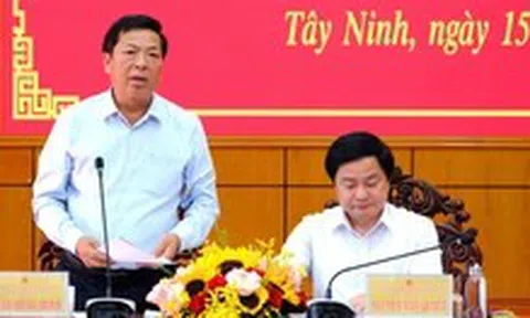 Bộ trưởng Xây dựng Trần Hồng Minh: 'Phấn đấu khởi công nâng cấp quốc lộ 62 trong quý 4-2026'