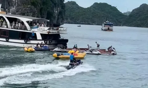 Va chạm tàu trên vịnh Lan Hạ, 1 người tử vong: Nạn nhân biết bơi, mặc áo phao