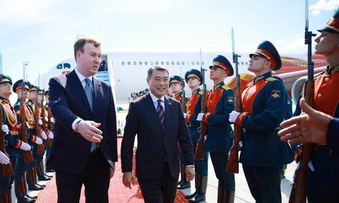 Thủ tướng Lê Minh Hưng đến Kazan