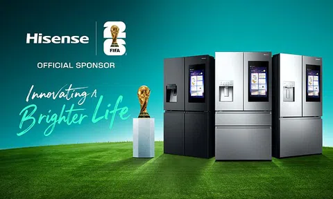 Hisense mang đến trải nghiệm nhà thông minh hơn cho các gia đình trong mùa FIFA World Cup 2026™