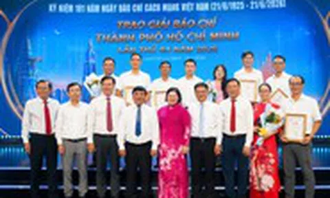 Báo Tuổi Trẻ đạt 10 giải báo chí TP.HCM năm 2026