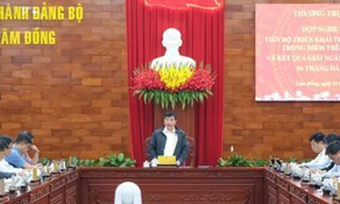 Tăng tốc giải ngân, thúc đẩy các dự án động lực tại Lâm Đồng