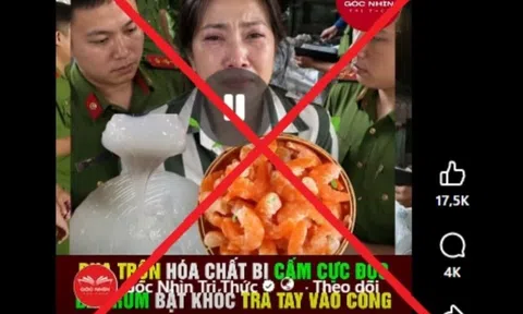 Cà Mau bác tin ‘tôm khô làm từ cao su non’, công an vào cuộc