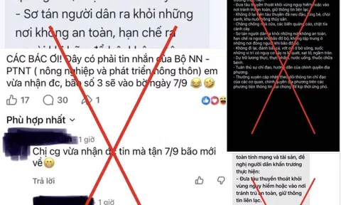 Vì sao một số thuê bao di động bỗng nhận tin nhắn cảnh báo siêu bão?