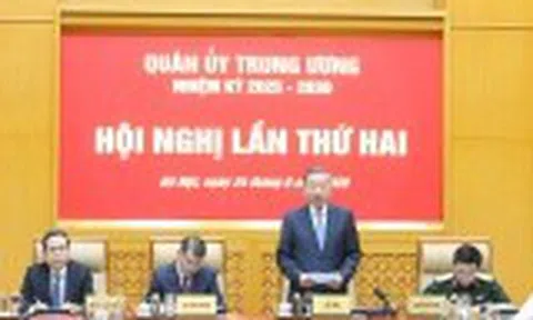 Tổng Bí thư, Chủ tịch nước Tô Lâm chủ trì Hội nghị Quân ủy Trung ương lần thứ hai, nhiệm kỳ 2025-2030