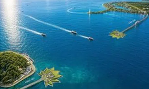 Ngắm phối cảnh, flycam nơi xây đường vượt biển Cần Giờ - Vũng Tàu trước ngày khởi công
