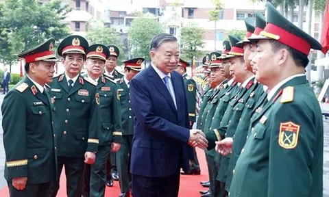 Tổng Bí thư, Chủ tịch nước Tô Lâm dự lễ kỷ niệm 80 năm Bộ đội Pháo binh - Tên lửa