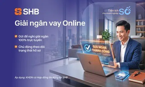 Từ sinh trắc học đến giải ngân online: SHB gia tăng tiện ích số dành cho khách hàng doanh nghiệp