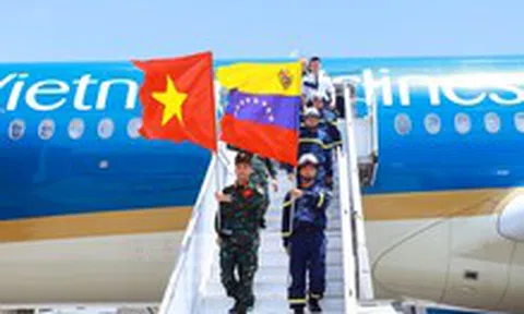 Đoàn cứu nạn, cứu hộ Việt Nam đã tới Venezuela
