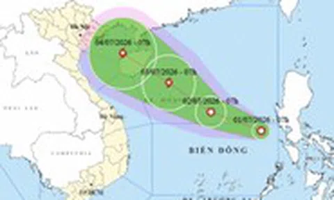 Áp thấp nhiệt đới hình thành trên Biển Đông, dự báo mạnh lên thành bão số 1