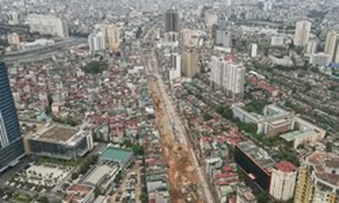 Hà Nội tăng tốc thi công đường 'đắt nhất hành tinh', quyết thông xe trước 2/9
