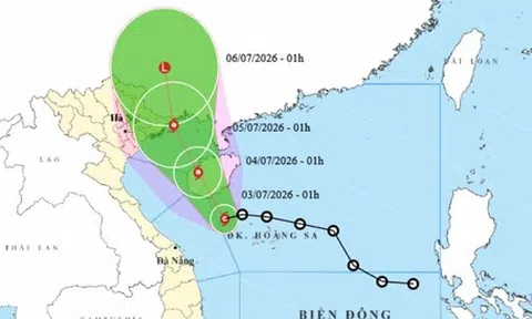 Bão số 1 vừa hình thành trên Biển Đông, hướng vào biển Quảng Ninh - Hải Phòng