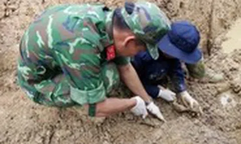 Phát hiện hài cốt liệt sĩ ở khu đất từng là nghĩa trang cũ ở Cần Thơ