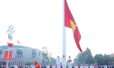 Trang nghiêm Lễ Thượng cờ mừng 81 năm Quốc khánh 2/9