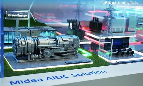 Midea giới thiệu các công nghệ làm mát đột phá cho trung tâm dữ liệu AI mật độ cao tại Data Center World Asia 2026