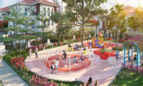 Ấn tượng tiến độ xây dựng biệt thự Sun Grand City Feria