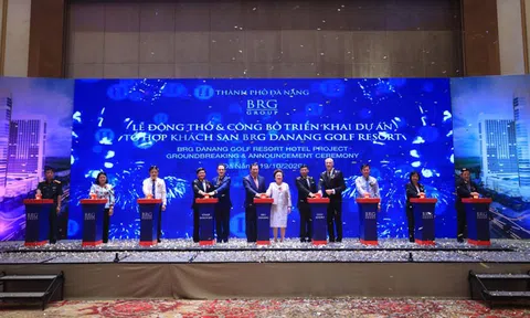 Tập đoàn BRG động thổ và công bố triển khai Dự án Tổ hợp Khách sạn BRG Danang Golf Resort