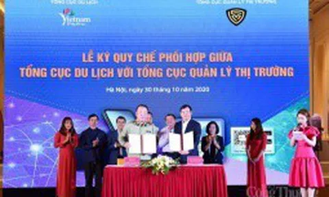 Tổng cục Quản lý thị trường ký quy chế phối hợp với Tổng cục Du lịch