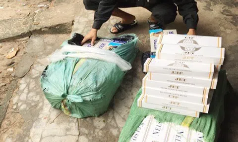 Dùng máy bay điều khiển gắn camera để dẫn đường buôn lậu thuốc lá