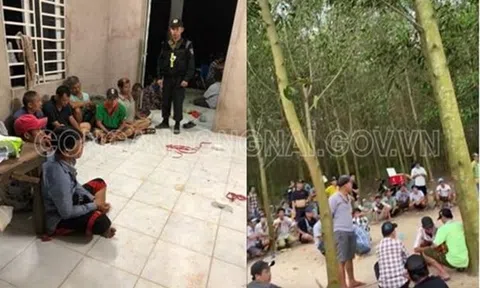 Bắt 33 đối tượng, triệt xóa tụ điểm đánh bạc dưới hình thức đá gà ăn tiền ​