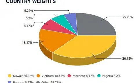 Thêm 4 mã cổ phiếu của Việt Nam vào rổ MSCI Frontier Markets Small Cap Index