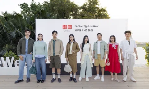 UNIQLO ra mắt LifeWear Xuân/Hè 2026: Làm mới trang phục thường ngày với màu sắc và phom dáng hiện đại