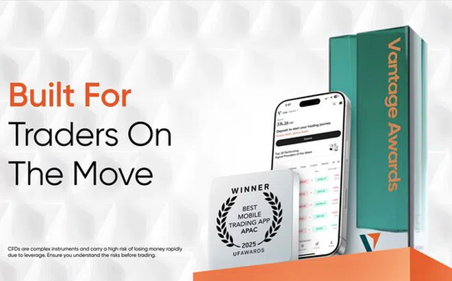 Vantage giành giải 'Ứng dụng giao dịch di động tốt nhất - APAC' tại UF Awards APAC 2025