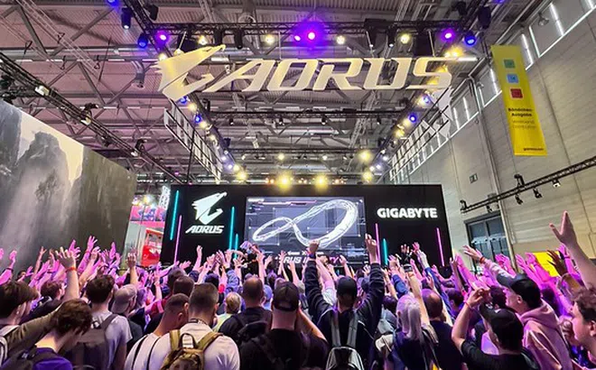 GIGABYTE thu hút game thủ tại Gamescom 2026 với AORUS INFINITY và trải nghiệm chơi game đắm chìm