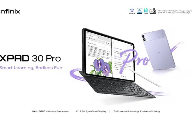 Infinix ra mắt toàn cầu XPAD 30 Pro: Người bạn đồng hành tối ưu toàn diện cho việc học tập và giải trí của giới trẻ