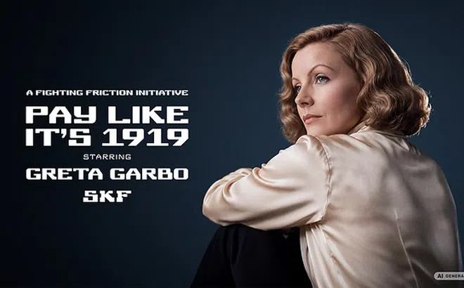 Greta Garbo đã trở lại - đóng vai chính trong chiến dịch giảm thiểu ma sát của SKF